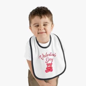 Baby Jersey Bib - Valentines Day