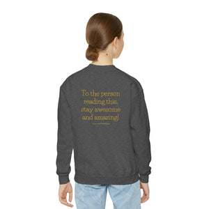 Crewneck Sweatshirt - Youth - Sunflower