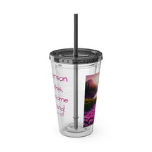 Load image into Gallery viewer, Sunsplash Tumbler with Straw, 16oz - Landscape
