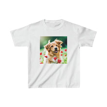 Load image into Gallery viewer, Kids Heavy Cotton™ Tee - Puppy Love
