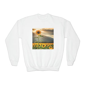 Crewneck Sweatshirt - Youth - Sunflower