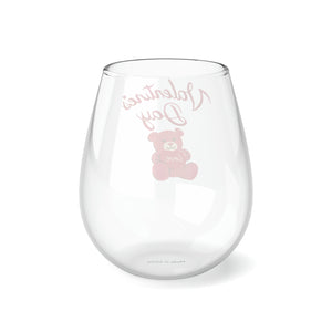 Stemless Wine Glass - Valentines Day -  11.75oz