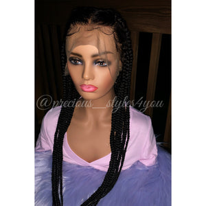 Knotless Braids Unit - 18”