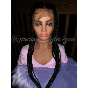 Knotless Braids Unit - 18”