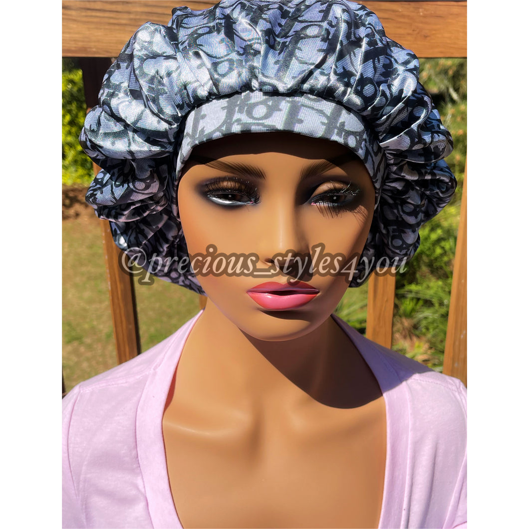 Bonnet - Jumbo - DR - Grey & Black