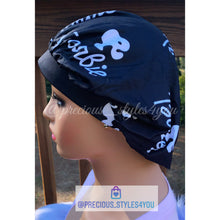 Load image into Gallery viewer, Bonnet - Barbie - Black
